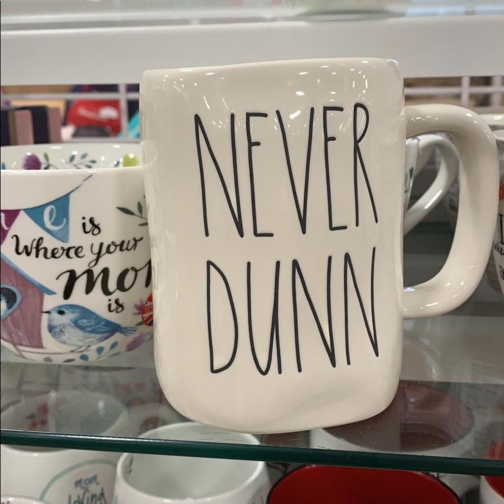 Raedunn Never Dunn Mug